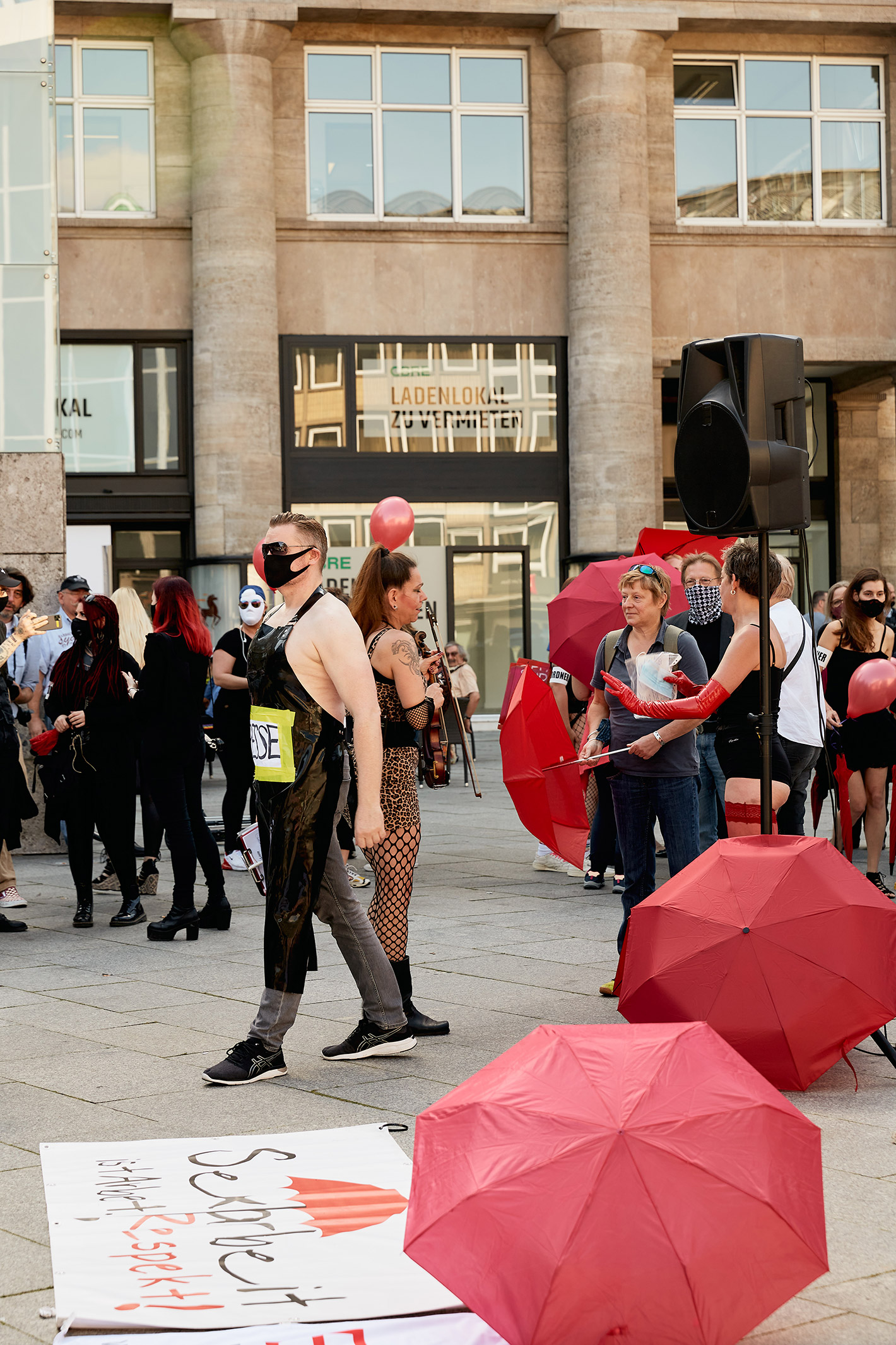 Reportage - Hurendemo Köln 2020