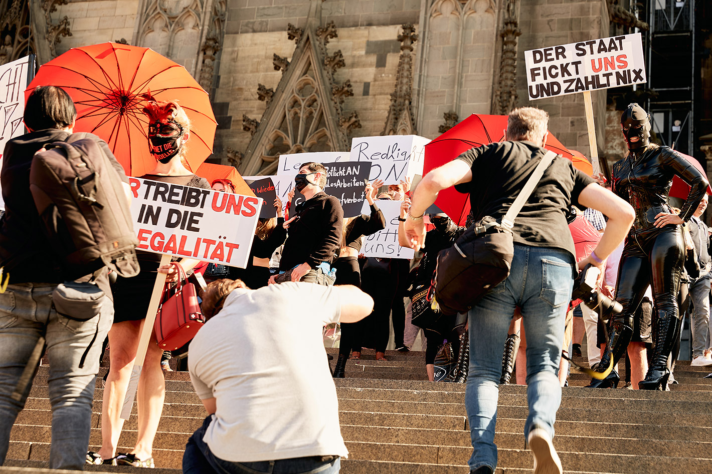 Reportage - Hurendemo Köln 2020