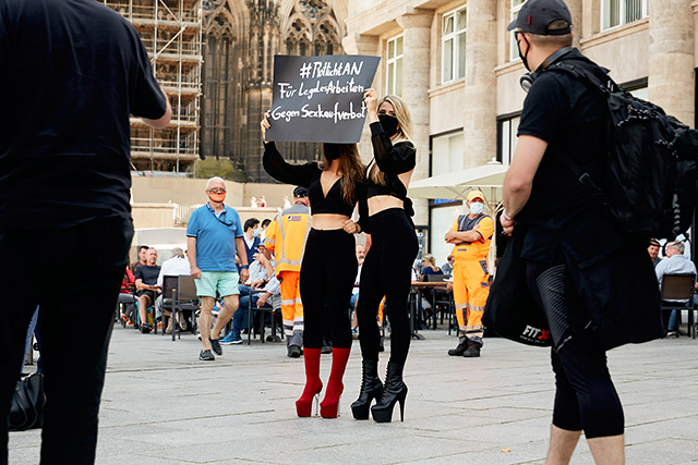 Editorial Reportage Hurendemo Cologne 2020