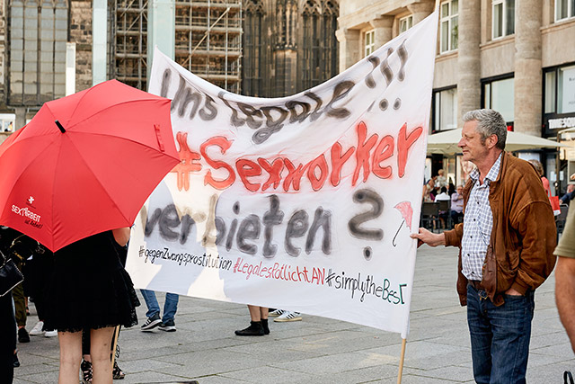 Editorial Reportage Hurendemo Cologne 2020