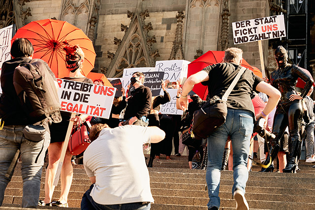 Editorial Reportage Hurendemo Cologne 2020