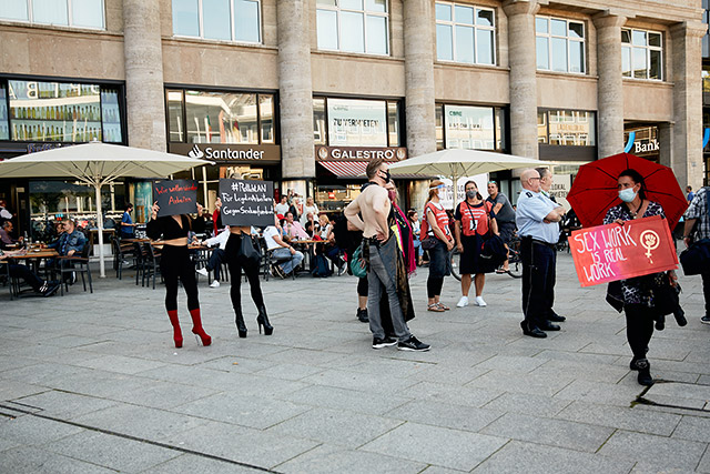 Editorial Reportage Hurendemo Cologne 2020