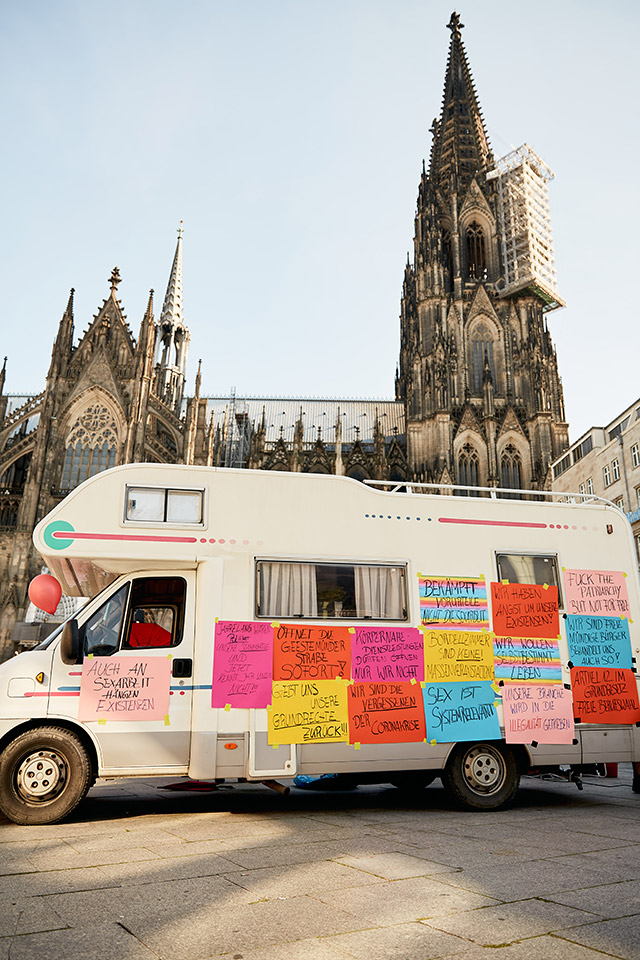 Editorial Reportage Hurendemo Cologne 2020